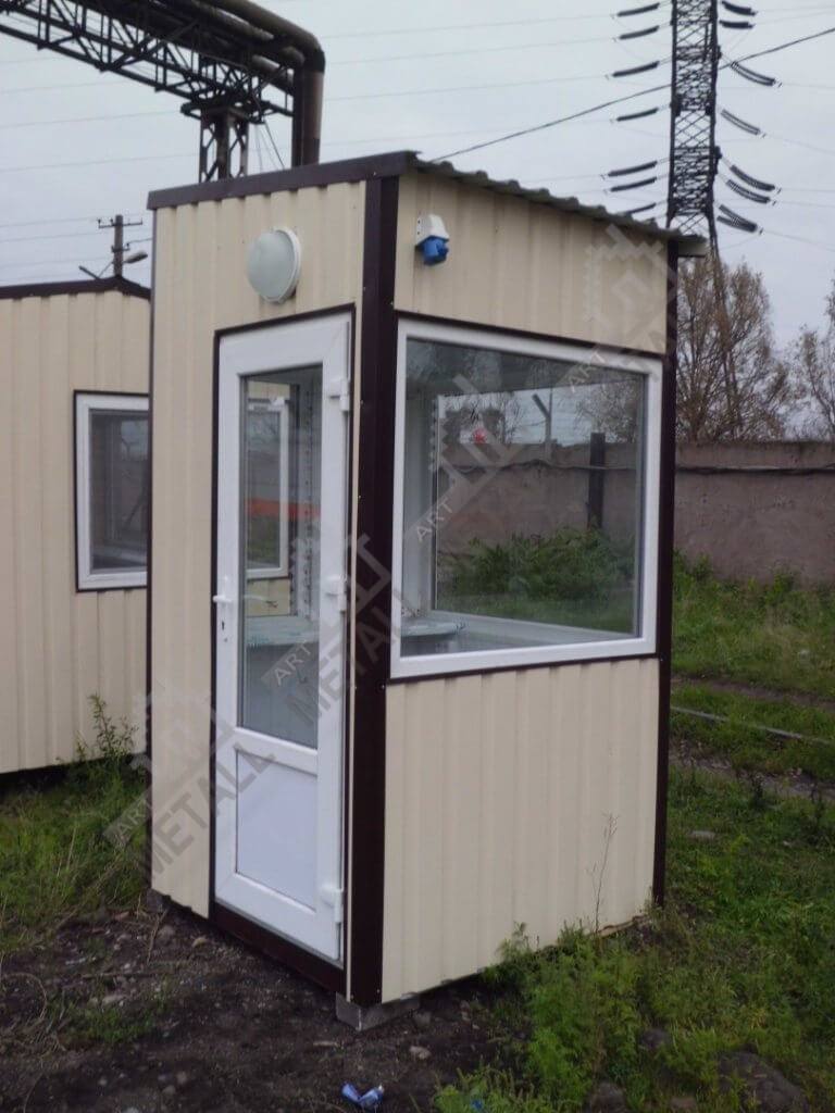 Пост охраны 1400х1400мм