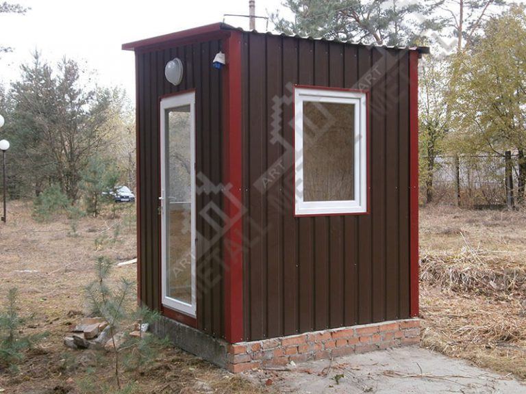 Пост охраны 1500х1500мм №3