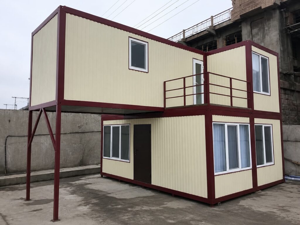 многоэтажные модульные здания
